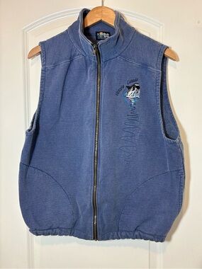 English Bay Blue Zip-Up Fleece Jacket #440